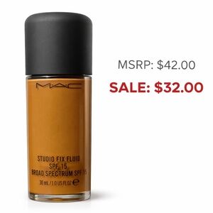 MAC Cosmetics Studio Fix Fluid SPF 15 - Black and Brown